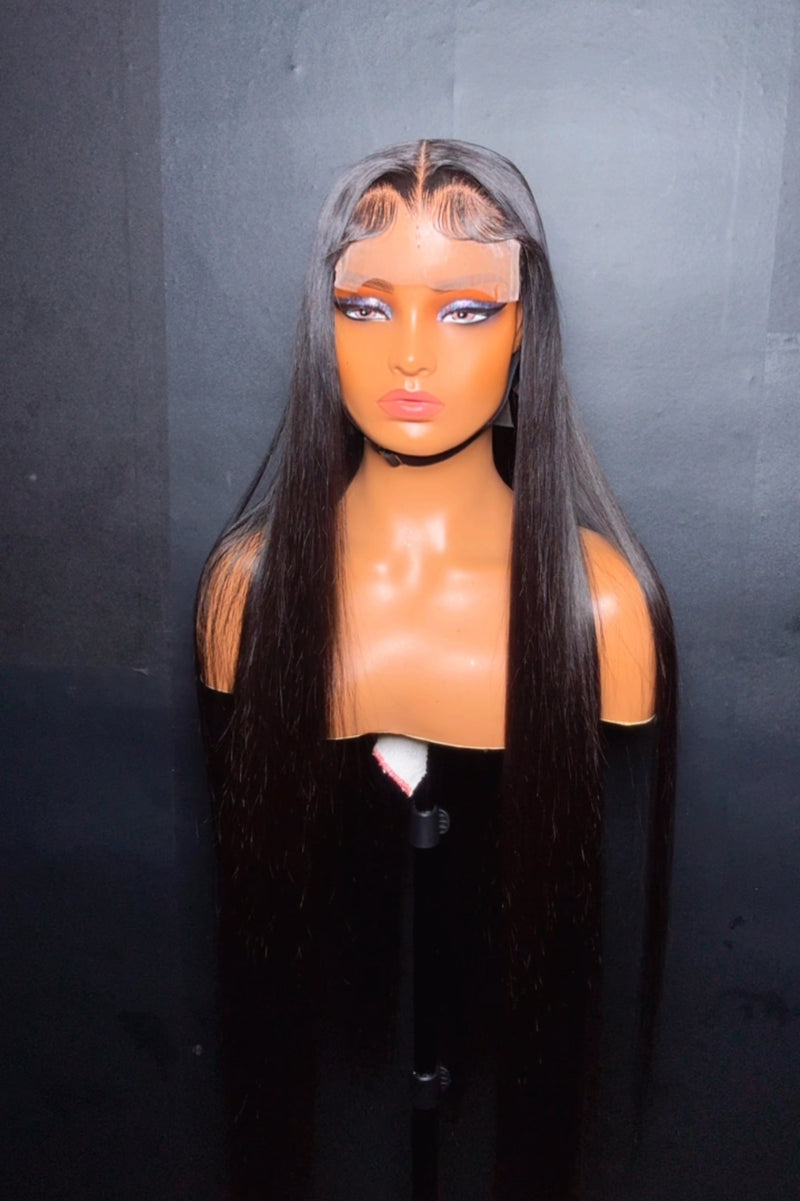 1B 5x5 Lace Closure Wig - Straight